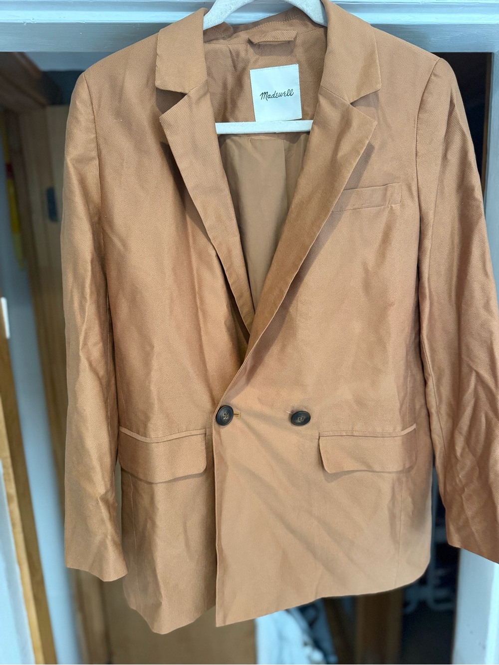 Gorgeous EUC Madewell boyfriend style Double-Button Blazer - Picture 9 of 10